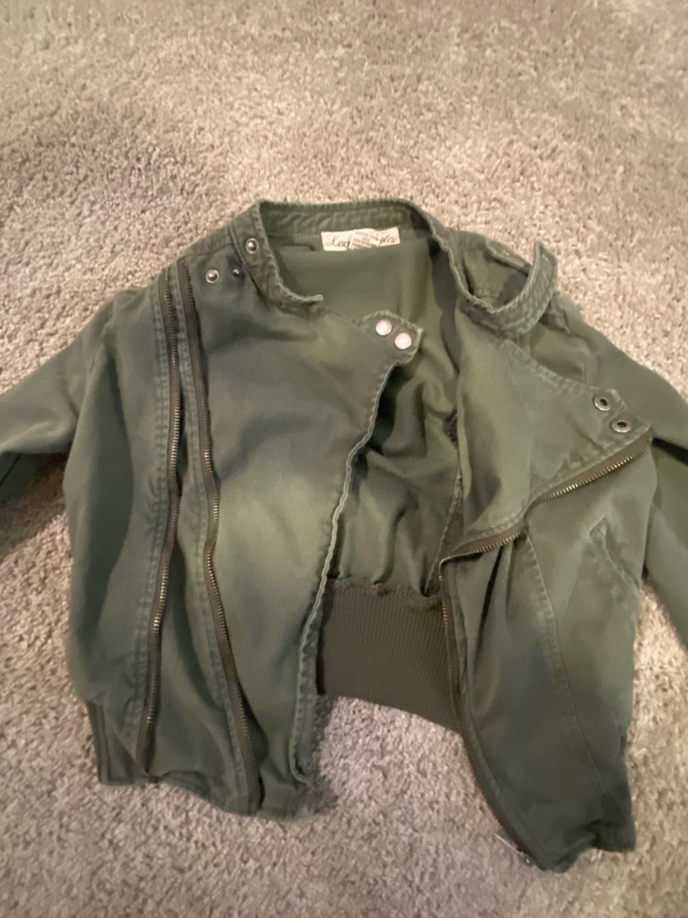 Olive green jacket